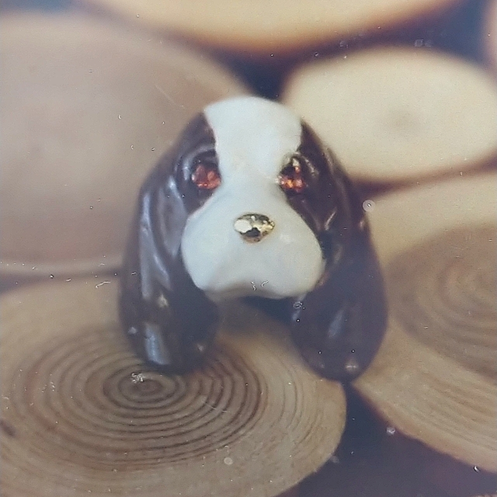 Cocker spaniel enamel pin NWT 2/$30